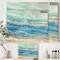 Designart - Ocean Mineral Waves - Nautical & Coastal Canvas Art